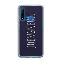 Joengneuh!: Huawei P20 Lite (2019) Transparant Hoesje