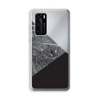 Combinatie marmer: Huawei P40 Transparant Hoesje