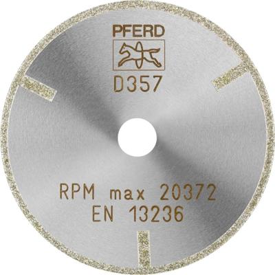 PFERD TOOLS 68407103 D1A1R 75-2-10 D 357 GAG Diamanten doorslijpschijf Diameter 75 mm Boordiameter 10 mm Duroplast, Technisch keramiek 1 stuk(s)