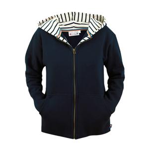 Classic Breton Cardigan Navy Vest Dames