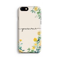 Gele bloemen: Volledig Geprint iPhone 7 Hoesje