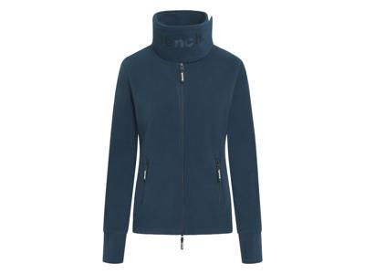BENCH Dames fleecejack (42 (L), Marineblauw)