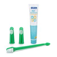 Nobleza Tandenborstels met tandpasta voor honden