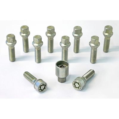 H&R Wielboutenset konisch M14x1.50 - Lengte 45mm - 10 stuks - incl. wielsloten HR1454501SET