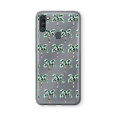 Paradise: Samsung Galaxy A11 Transparant Hoesje