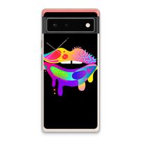 Lip Palette: Google Pixel 6 Transparant Hoesje