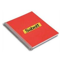 Schrijfblok Sabelt SBZ240600 Rood