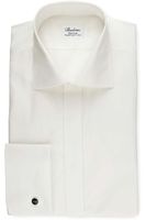 Stenströms Fitted Body Gala shirt beige, Effen