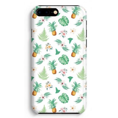 Ananas bladeren: iPhone 8 Plus Volledig Geprint Hoesje