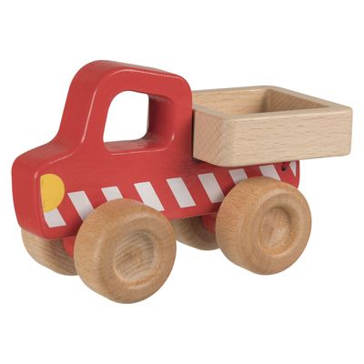 Goki houten kiepwagen