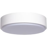 LED Plafondlamp - Aigi Santi - Opbouw Rond 20W - Helder/Koud Wit 6500K - Mat Wit - Aluminium - thumbnail