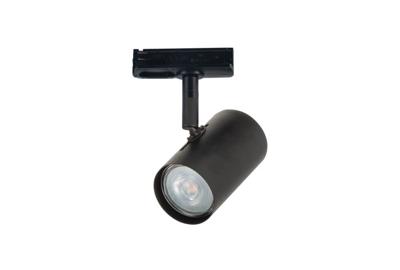 Highlight 1-fase zwarte railspotCilinder GU10 - S7015.01