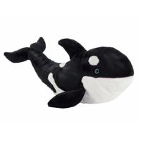 Heunec pluche knuffel orka walvis - 50 cm - killer whales - zeedieren