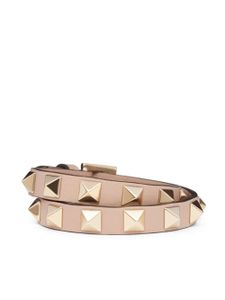 Valentino Garavani bracelet Rockstud - Tons neutres