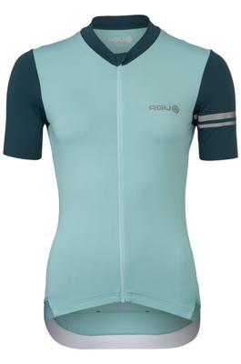 AGU Colorblock Fietsshirt Performance Dames - Groen - S