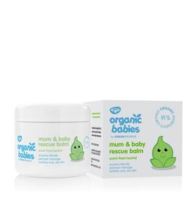 Organic babies mum & baby rescue balm scent free