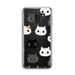 Katten: Samsung Galaxy J8 (2018) Transparant Hoesje