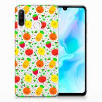 Huawei P30 Lite | Siliconen Case | Fruits