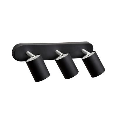 Lyora 3-lichts opbouwspotEye zwart - 6021