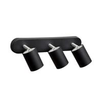 Lyora 3-lichts opbouwspotEye zwart - 6021