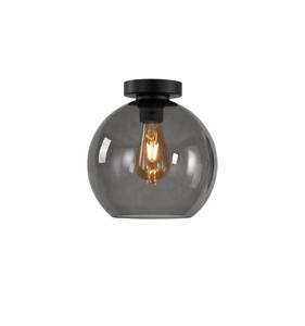 Artdelight PlafondlampMarino grijs glas Ø 25cm - PL MARINO-25 GR