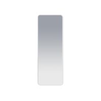 Saniclass Retro Line Rectangle Spiegel - 140x50cm - rechthoek - afgerond - frame - mat wit NAK002-RECT-MW - thumbnail