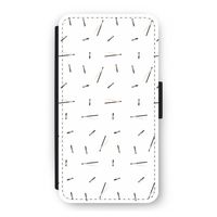 Hipster stripes: iPhone 11 Pro Flip Hoesje