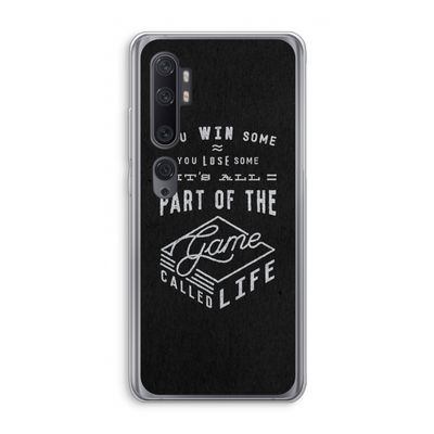 Life: Xiaomi Mi Note 10 Pro Transparant Hoesje