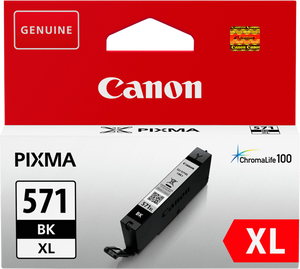 Canon CLI-571BK XL Origineel Zwart 1 stuk(s) Hoog (XL) rendement