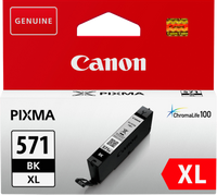 Canon CLI-571BK XL Origineel Zwart 1 stuk(s) Hoog (XL) rendement - thumbnail