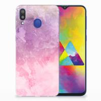 Smartphone hoesje Samsung Galaxy M20 (Power) Pink Purple Paint