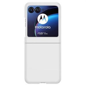 Motorola Razr 40 Ultra Kunststof Hoesje - Wit
