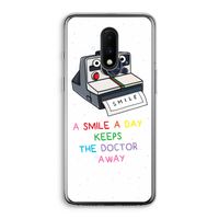 Smile: OnePlus 7 Transparant Hoesje