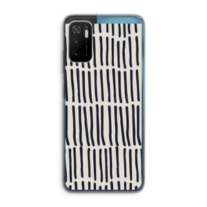 Moroccan stripes: Xiaomi Poco M3 Pro 5G Transparant Hoesje