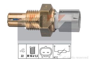 Kw Temperatuursensor binnenkomende lucht 494 024