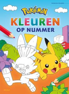Pokémon Kleuren op nummer (Paperback)