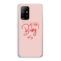 Not Your Baby: Oppo A95 5G Transparant Hoesje