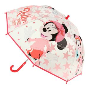 Disney Minnie Mouse paraplu - roze - D71 cm - voor kinderen   -