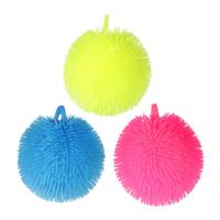 Toi-Toys Pufferz knijppufferbal neon, 8cm