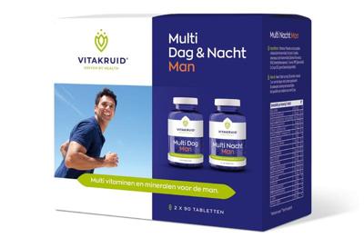 Vitakruid Multi dag & nacht man 2 x 90 tabletten