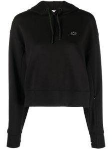 Lacoste hoodie à logo brodé - Noir