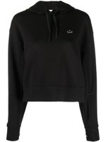 Lacoste hoodie à logo brodé - Noir - thumbnail