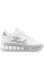 Karl Lagerfeld baskets Kapri Kushion en cuir - Blanc