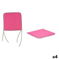 Stoelkussen Gift Decor 38 x 2,5 x 38 cm (4 Stuks)