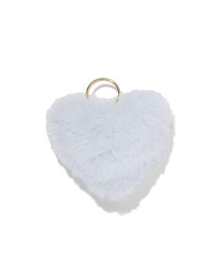HEMA Sleutelhanger Hart 10cm Blauw