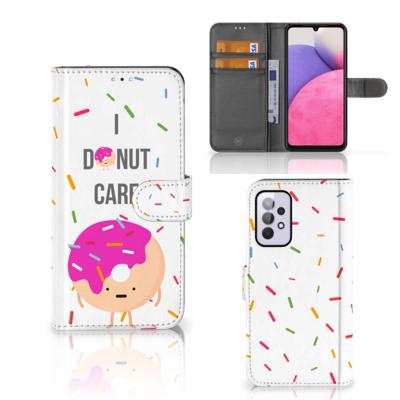 Samsung Galaxy A33 5G | Book Cover | Donut Roze