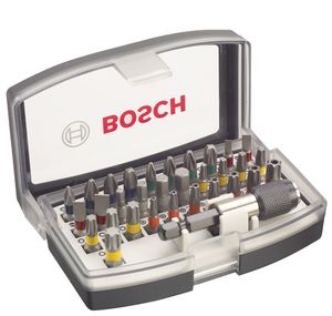 Bosch Accessoires 31-delige schroefbitset  in cassette - 2607017319