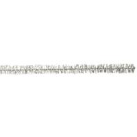 Hobby chenilledraad zilver met glitters - 50 cm - 10x stuks - buigbaar metaal draad - knutselen Hobby chenilledraad zilver met glitters - 50 cm - 10x stuks - buigbaar metaal draad - knutselen