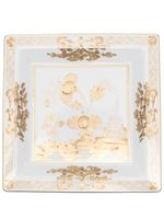 GINORI 1735 "plateau Oriente Italiano en porcelaine (24,5 x 24,5 cm)" - Blanc - thumbnail