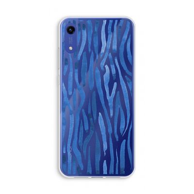 Blauwe nerven: Honor Play 8A Transparant Hoesje